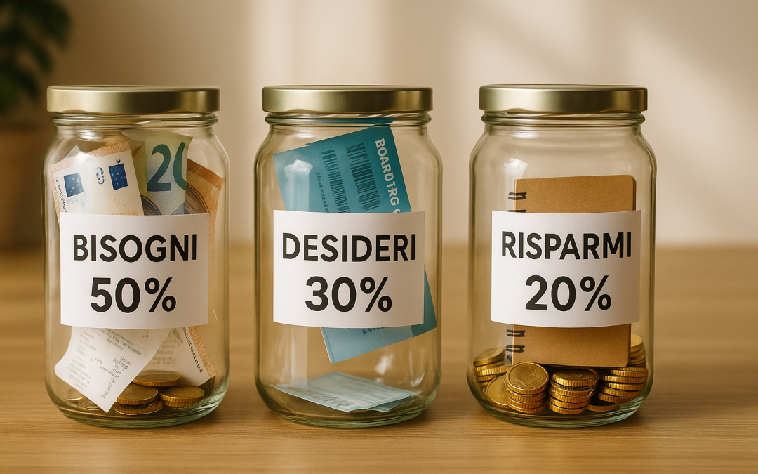 Come applicare il metodo 50/30/20 al reddito mensile italiano