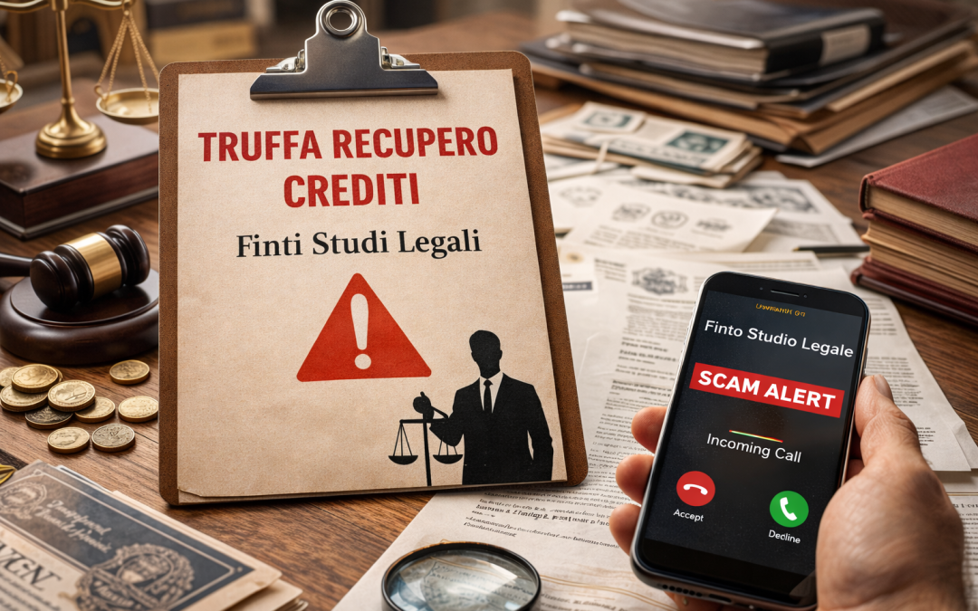 La Recovery Room: attenzione ai finti studi legali e alle truffe di “recupero crediti”